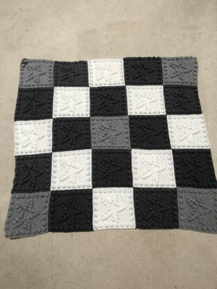 Star Motifs Baby Blanket