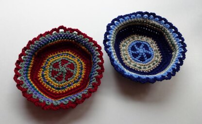 Small Tapestry Basket
