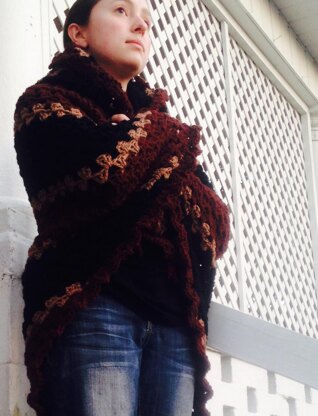 C2C Granny Hooded Afghan