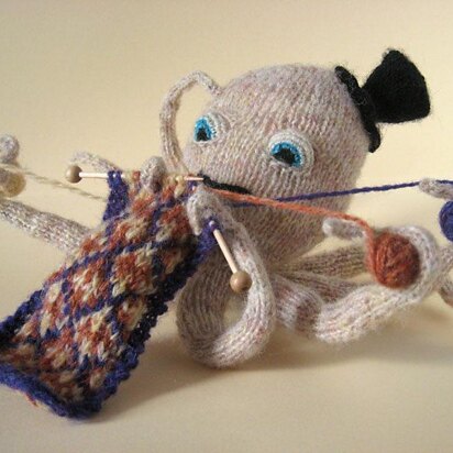 The Knitting Octopus - knitting pattern