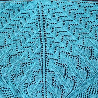 Mirkwood shawl - knitting pattern
