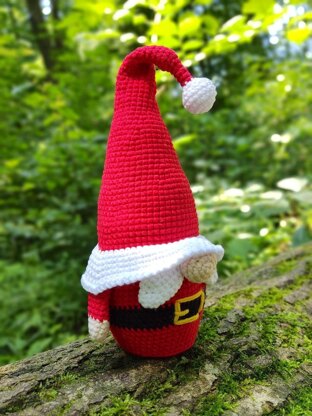 Christmas gnome Santa