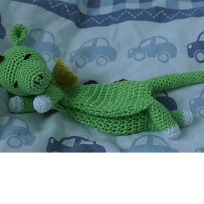 Crochet Pattern Cuddle Cloth Dragon Draco!