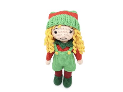 Fern the Christmas Elf Doll