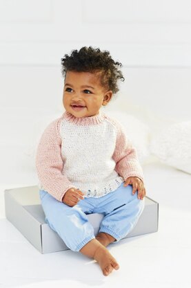 Sweaters in Stylecraft Baby Sparkle DK & Stylecraft Special for Babies DK - 9999 - Downloadable PDF