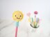 Sunshine, Mushroom & Heart Pencil Toppers