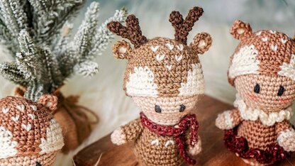 Cute Amigurumi Crochet Deer