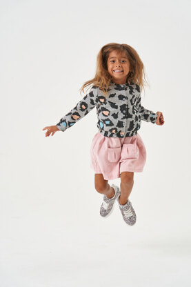 Poppy & Jazz Maple Cardigan  - Paper Pattern, Size Newborn - 6 years