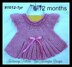 1012-1yr- ANGELICA baby shrug