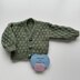 Damon V-neck Baby cardigan knitting pattern 0-9/12mths approx