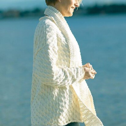 Classic Wavy Cable Sweater