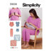 Simplicity Misses' Nursing Tops, Pants, Shorts and Blanket S9556 - Paper Pattern, Size A (XS-S-M-L-XL)