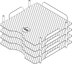 We R Memory Keepers We R Stackable Acrylic Paper Trays (Retail Packaged) 4/Pkg - Clear 12"X12"