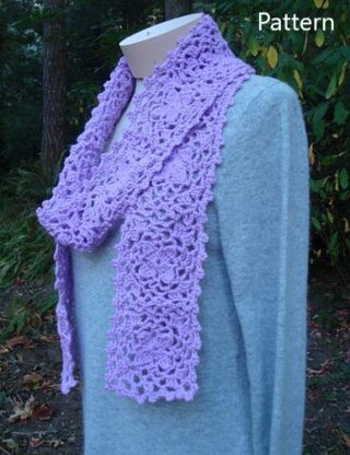 Tea Rose Dream Scarf - PA-325