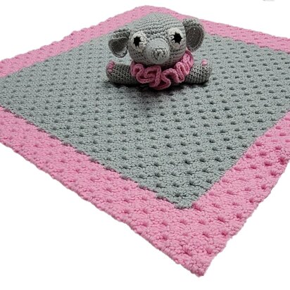 Pretty in Pink Elephant Lovey