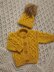 "Breda" Aran Knitting Pattern for Babies