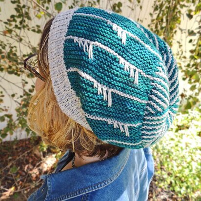 Bay Waters Watchcap - knitting pattern
