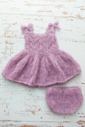 #135 Fairy dress and bloomers set