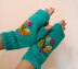 Wildflowers Mittens Gloves