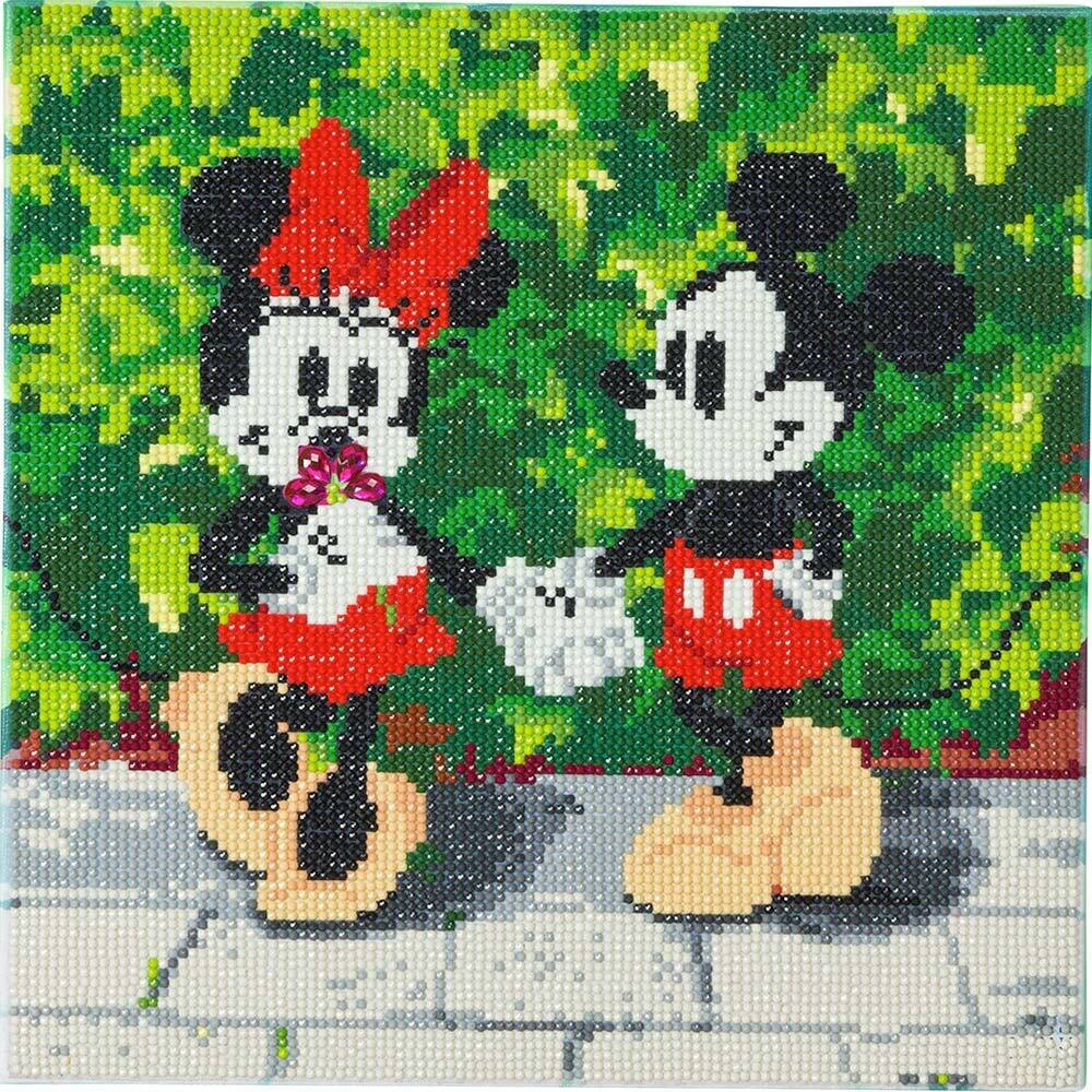Mickey And Minnie Hawaii Diamond Painting Kit - DIY – Diamond