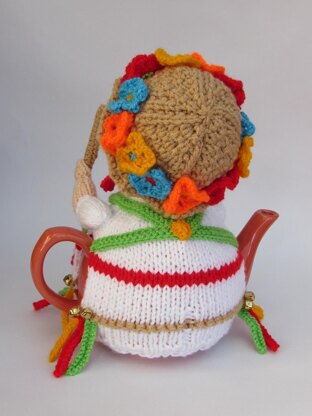 Morris Dancer Tea Cosy Knitting Pattern