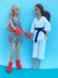 Barbie karate gi and boxing suit