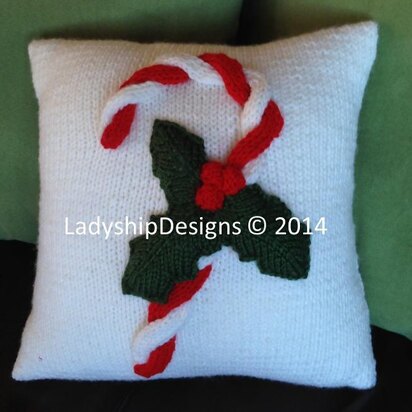 Candy Cane Cushion