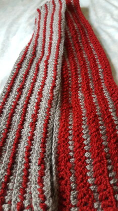 Men's Two colours Chunky Scarf