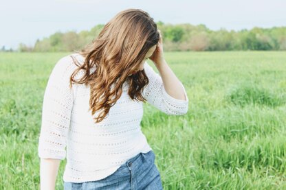 Summer Eyelet Top