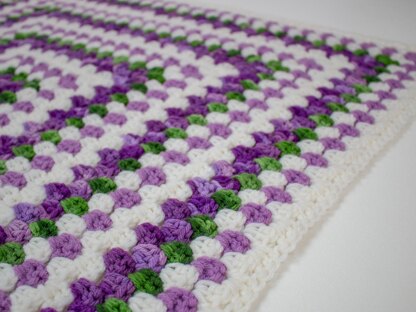 Faye’s Infinity Granny Square Crochet Blanket