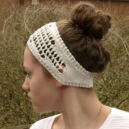 Filet Lace Headband