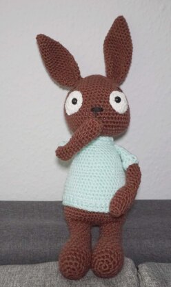 Crochet pattern -Bunny Bommel