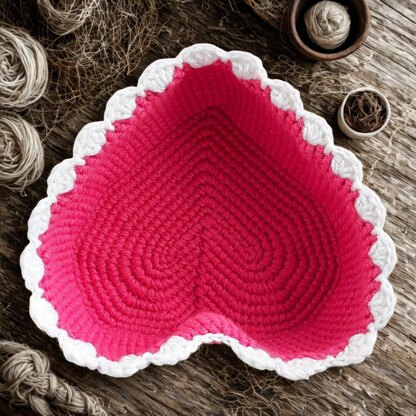 Valentine Heart Basket