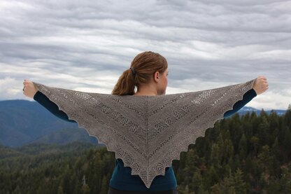 Follow Your Arrow Shawl