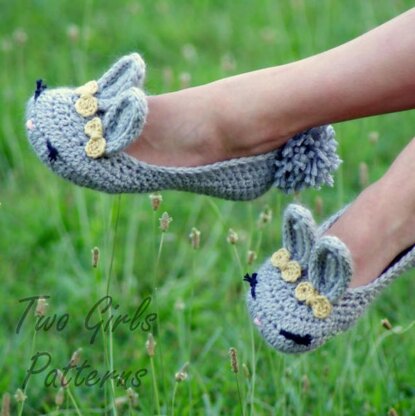Women's Bunny House Slippers The Classic and Year-Round Slipper