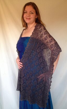 Graphite Sparkles Wrap