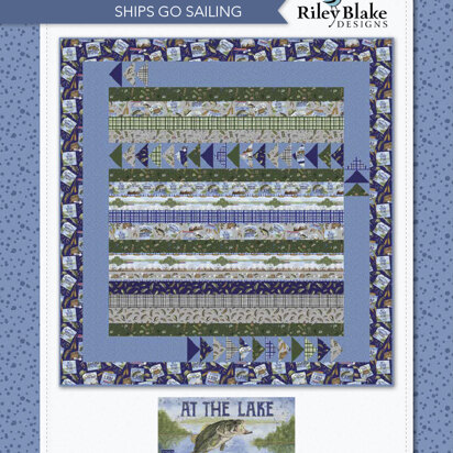 Riley Blake Ships Go Sailing - At The Lake - Downloadable PDF