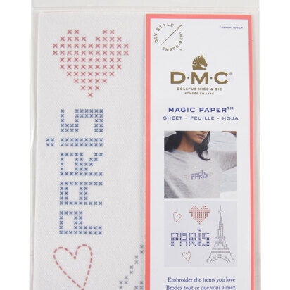 DMC Magic Paper French Touch Cross St Sheet