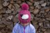 Pink Sheep Winter Hat Pompom Toque Winter Child Women