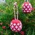 Danish Cross Christmas Bauble Knitting Pattern - Christmas Knitting Patterns