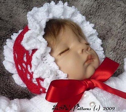 Loveknot Matinee Baby Crochet Pattern #114