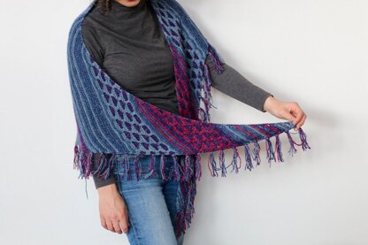 Bubble Dash Shawl