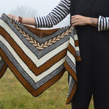 Boho Texture Triangle