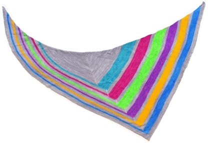 Laser Tag Shawl