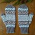 Winter Deer Mittens