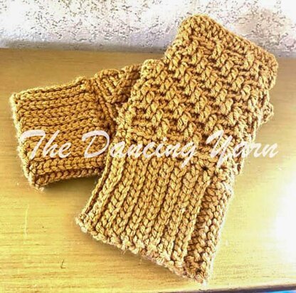 Whispering Wind Fingerless Gloves