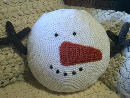 Snowman Pillow