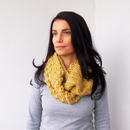 Block loop scarf