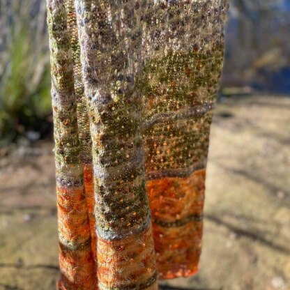 Forager Bees Shawl
