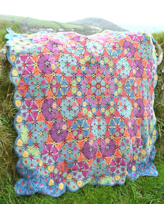 Kaleidoscope Crochet Blanket